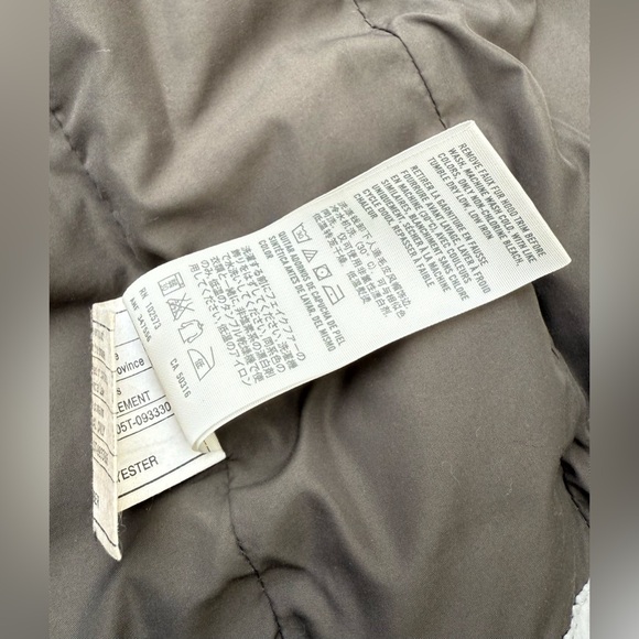 Y2K Hollister Grey Puffer Coat Parka Jacket Faux Fur Hood Size Medium - Picture 8 of 15